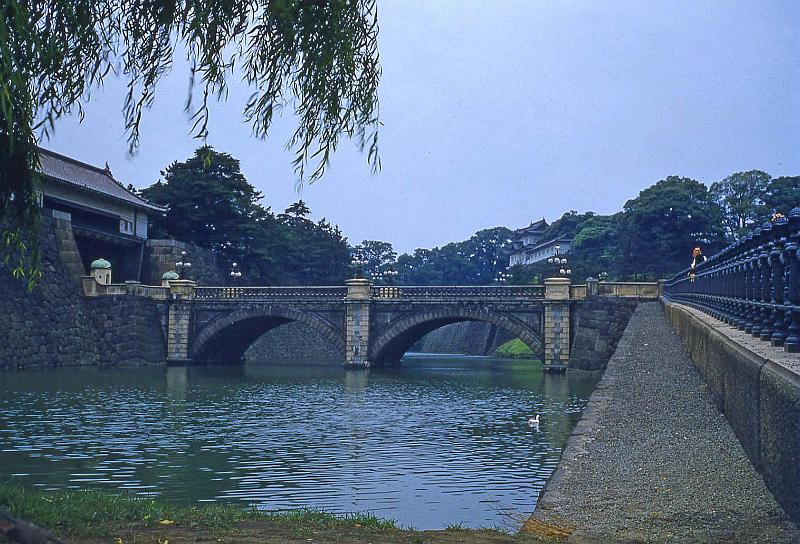 1952 Japan 001 Tokyo Moat Around Emperors Palace.jpg